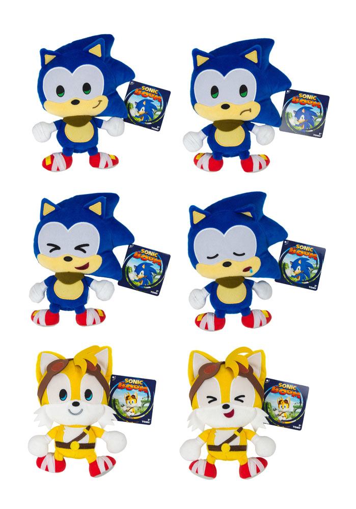 Sonic Boom plyšové hračky 20 cm Emoji prodej v sadě A6 (6)