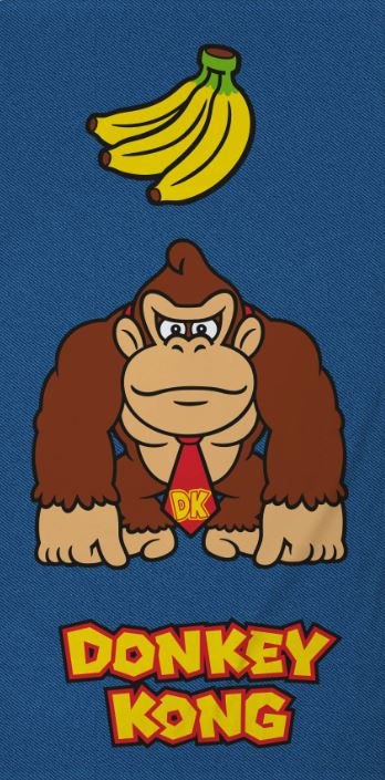Nintendo ručník Donkey Kong Lootchest Exclusive 140 x 70 cm