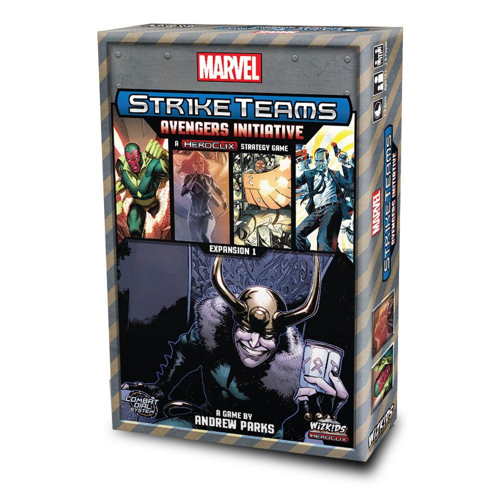 Marvel HeroClix desková hra herní rozšíření Pack Strike Teams: A