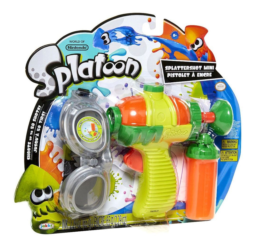 Splatoon Role-Play Toy Splattershot Mini Blaster