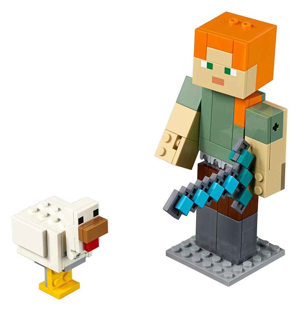 LEGO(R) Minecraft - BigFig Series 1: Alex with Chicken