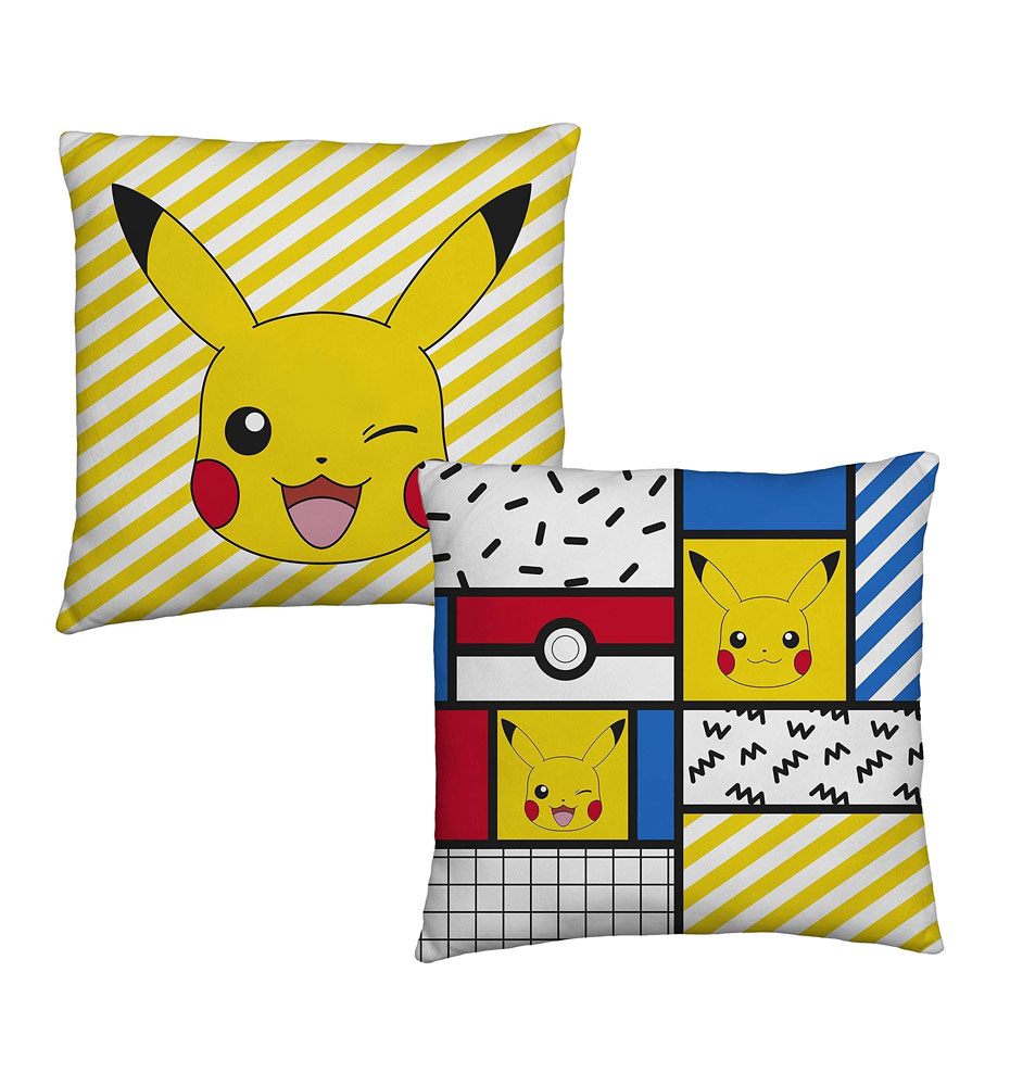 Pokemon polštářek Pikachu Memphis 40 x 40 cm