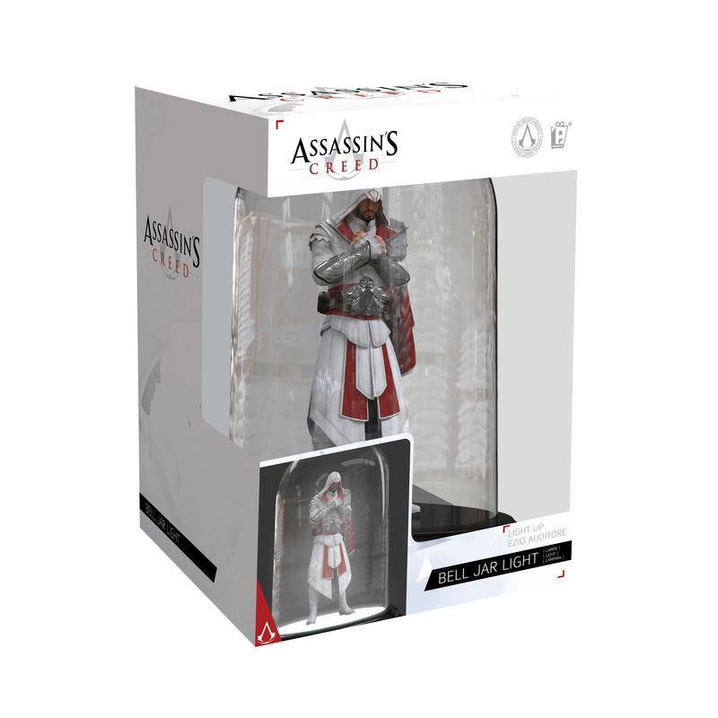 Assassins Creed originální lampička Ezio Auditore 20 cm
