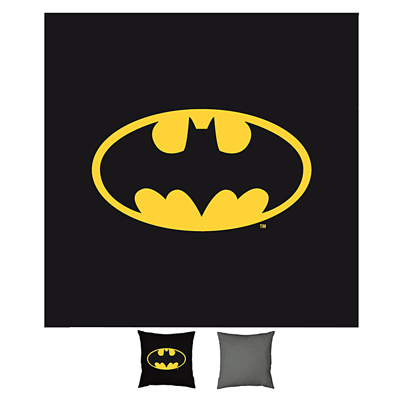 DC Comics originální polštář Batman Logo 40 x 40 cm