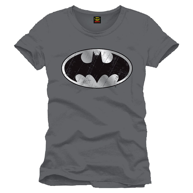 Tričko s potiskem Batman šedé originální triko velikost S