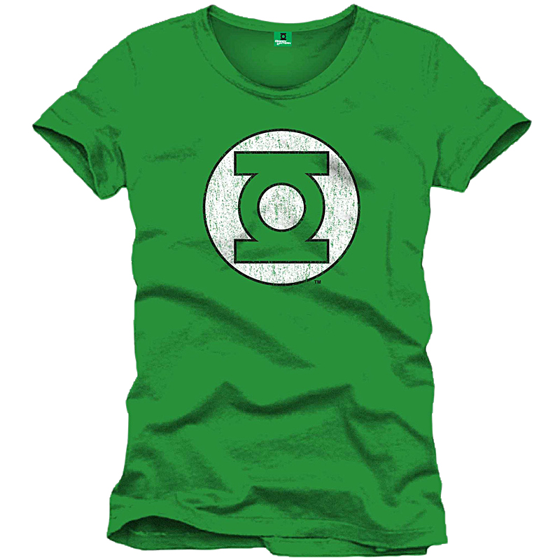 Green Lantern pánské triko s potiskem Logo zelené M