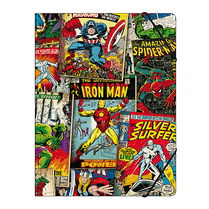 Marvel Comics školní desky A4 Characters II