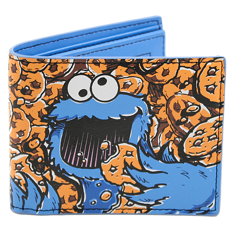 Sesame Street originální peněženka Cookie Monster Full Co