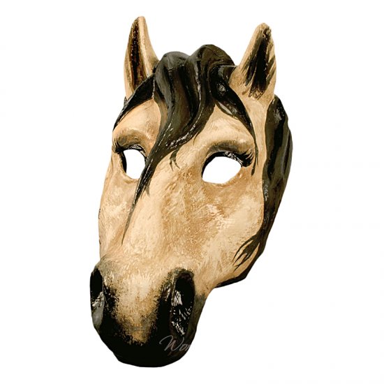 Benátská maska Kůň