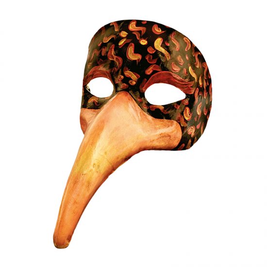 Benátská maska Corvo
