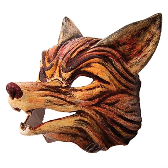 Benátská zvířecí maska Vlk
